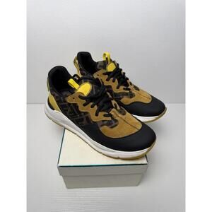 Fendi Flow FF Logo Sneakers Women’s EU 40 Brown Monogram Trainer